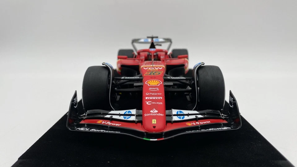  LS18F1065 Looksmart Ferrari SF-24 F1 Leclerc Winner Monza GP 2024 1/18 - Immagine 2 di 4