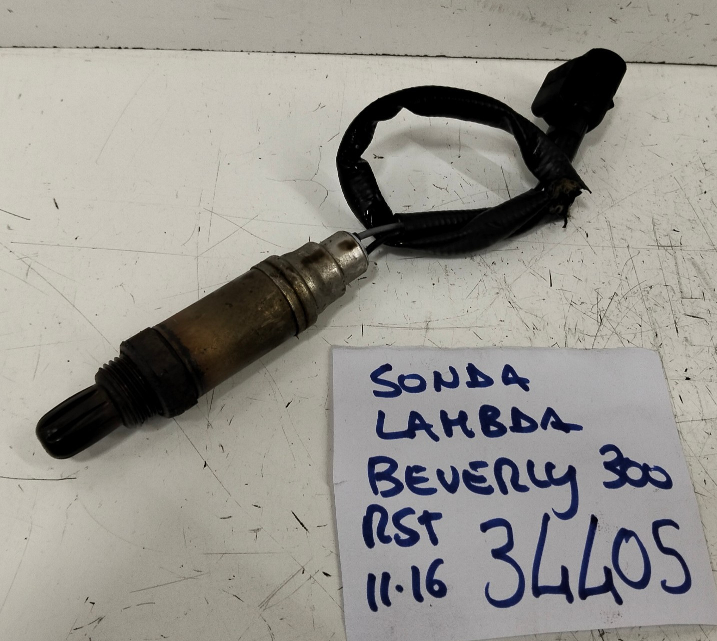 SONDA LAMBDA MARMITTA SCARICO PIAGGIO BEVERLY 300 RST 2011 2016 VEDI📷