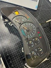 2000 SILVERADO SIERRA  INSTRUMENT GAUGE CLUSTER SPEEDOMETER REMAN!