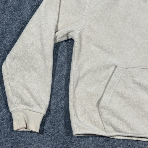 AIR JORDAN Essential Beige Soft Fleece Essential Winter Hoodie Jacket Size Small - Picture 4 of 18