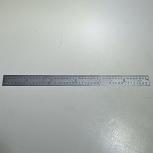 Scherr Tumico Tempered No. 5 6” Ruler Machinist 42CN-6 Flexible