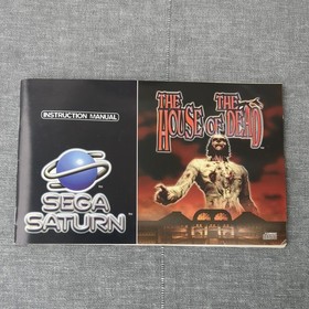 House Of The Dead Sega Saturn CIB VGC UK PAL Complete in Box - Tested & Working