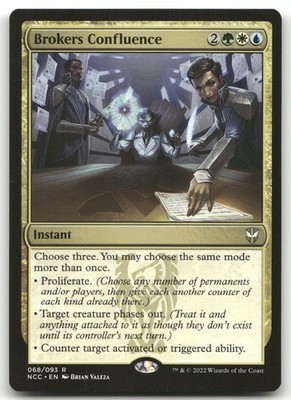 Brokers Confluence #68 (NM) Streets New Capenna NCC Magic MTG
