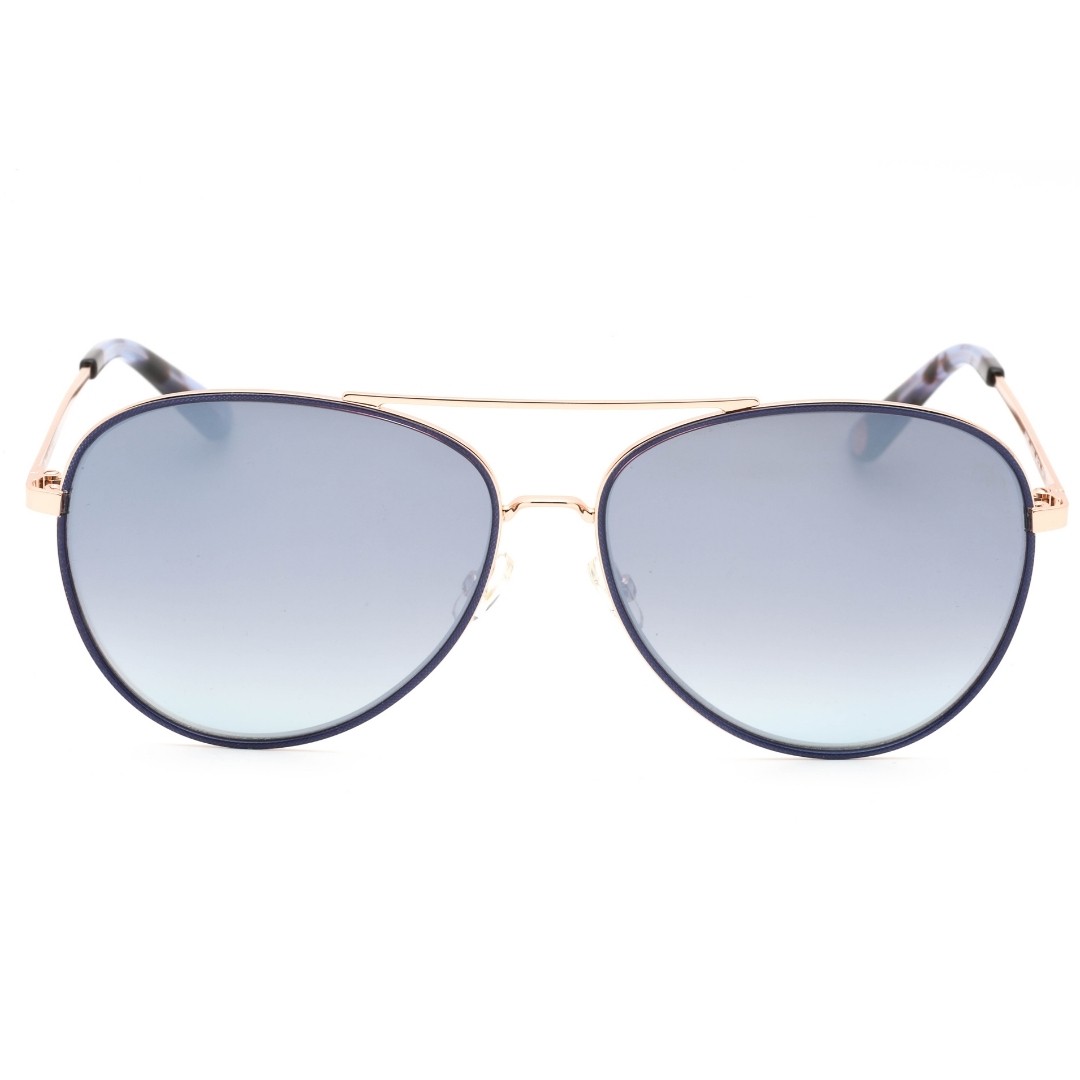 Juicy Couture Silver Lens Blue Detail Gold Sunglasses 13090₽