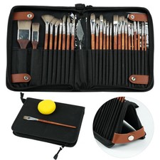 26Pcs Paint Brush Set for Acrylic Painting Watercolor Brushes