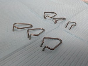 6pc Dental Matrix Metal Ring Holder For Sectional Contoured Matrices