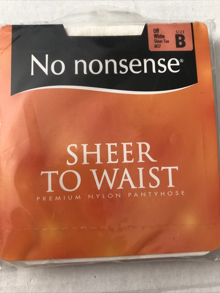 Pantimedias blancas transparentes a la cintura talla B 2 pares sin tonterías Foto 2 de 4