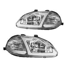 Headlights Assembly, Headlight Assembly Replacement for 1996 1997 1998 Civic