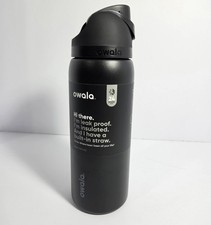 Owala Free Sip 32oz Stainless Steel Bottle Very Very Dark