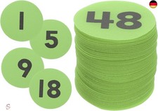 YOKIVE 4 Zoll Teppich Markierungspunkte 48 St&uuml;ck Runde Grund Sitzpunkte Mit