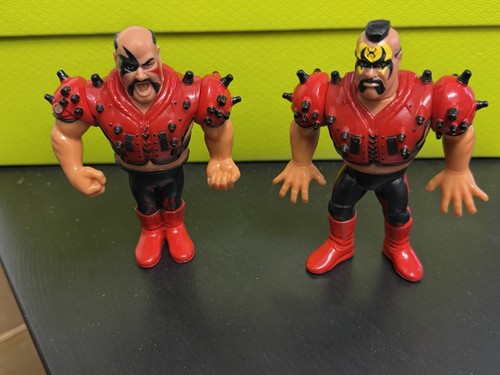 Legion Of Doom Animal & Hawk Tag Team WWF Hasbro W...