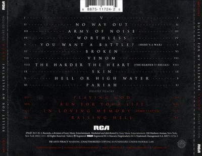 BULLET FOR MY VALENTINE VENOM [DELUXE EDITION] NEW CD