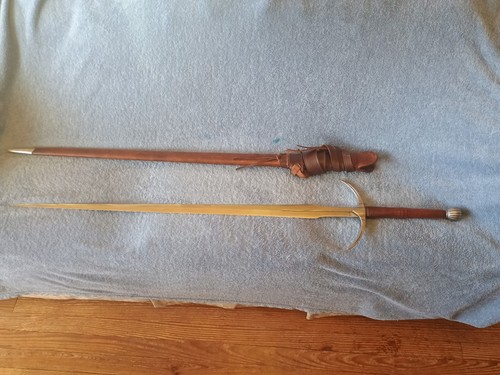 Danish longsword Dark Sword Armory - Type XVIIIe 15th Century Sharp Carbon Steel