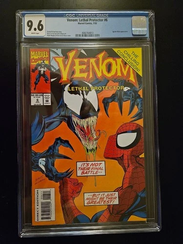 Marvel Venom : Lethal Protector # 6 July 1993 CGC Grade Of 9.6 Comic Book Direct