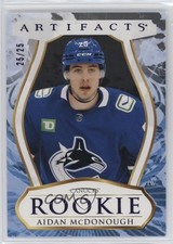 2023-24 Upper Deck Artifacts Rookies Purple 25/25 Aidan McDonough #179 0u2j