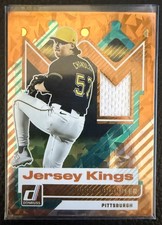 Bubba Chandler Relic Orange Ice Jersey Kings (RC) #JK-BC 2025 Panini Donruss