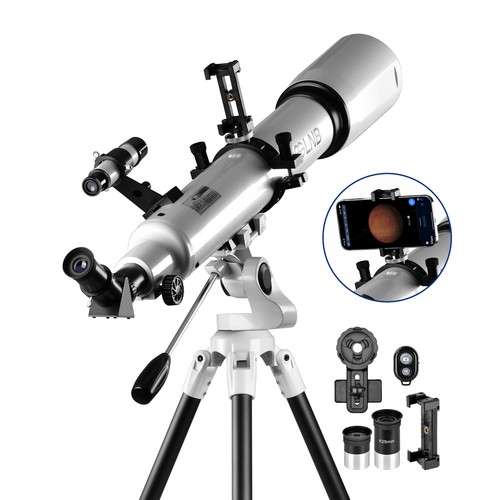 80mm Aperture 700mm Professional Refractor Telescope for  Beginners Gift - Picture 1 of 9