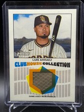Luis Arraez 2026 Heritage Clubhouse Collection Game Used Jersey - Padres