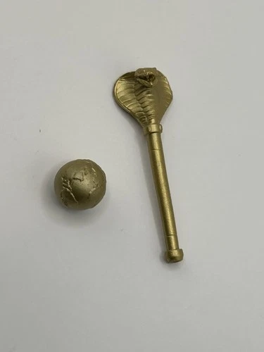 GIJoe Classified Snake Supreme Cobra Commander Gold Staff & Earth - 1/12 Scale