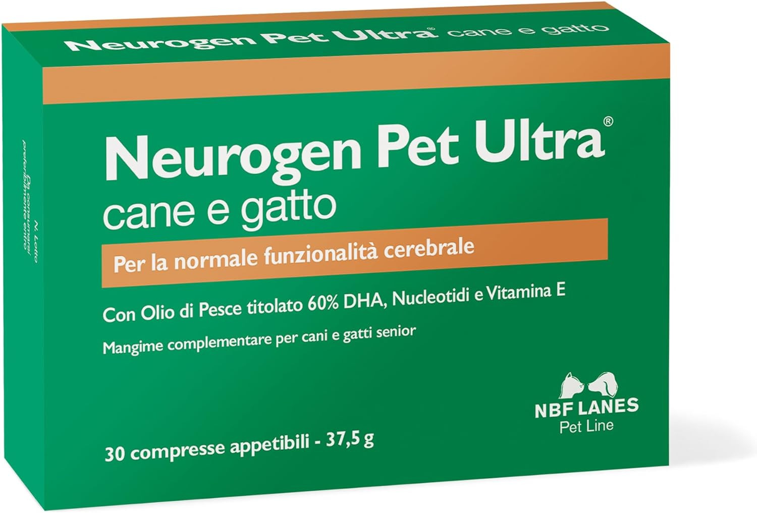 Neurogen Pet Ultra: Addio Disorientamento Cane e Gatto 30cpr