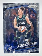 2025 Panini WNBA Prizm Jessica Shepard Swirl Prizm #137 Minnesota Lynx