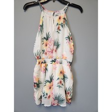 Abercrombie Kids Tropical/Hawaiian Romper with Pockets 15/16