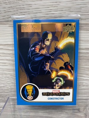 2022 Upper Deck Marvel Beginnings Volume 2, Series 1 #78 CONSTRICTOR Blue Border