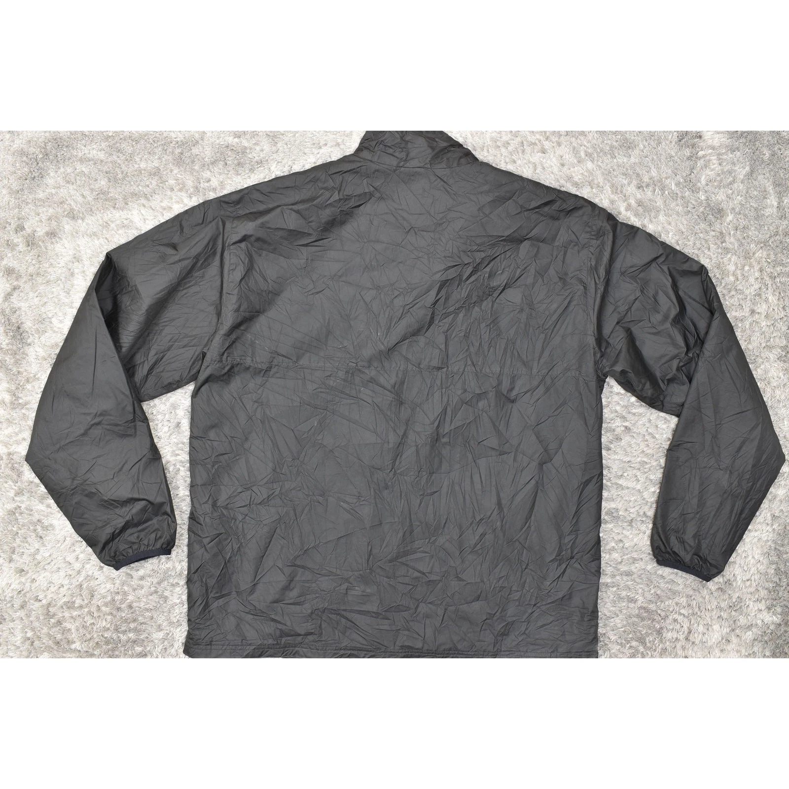 patagonia full zip polyester solid see logo jacket
