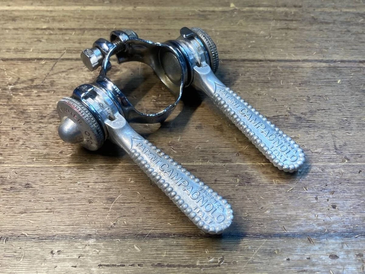 CAMPAGNOLO VELOCE シフター シルバー　左右　新品 Campagnolo 7 Speed Shifter Sets for sale | eBay