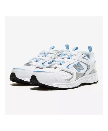 Scarpe Sneakers Unisex New Balance 408 Bianco Blue Lifestyle - Zdjęcie 6 z 24
