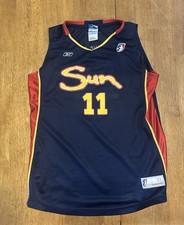 Connecticut Sun WNBA Reebok Basketball Jersey Youth XL Taj McWilliams-Franklin