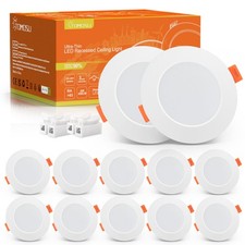 Tomosu Downlights for Ceiling Cool White 6000K, 5W LED 