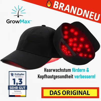 MAVURA GrowMax™ LED Laser Cap Haarkappe - Förderung Haarwuchs & Vorbeugung Haarausfall!