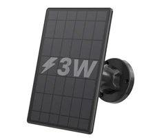 ieGeek 3W Security Camera Solar Panel, Type-C Port (5V/2A), High-Efficienc [NEW]