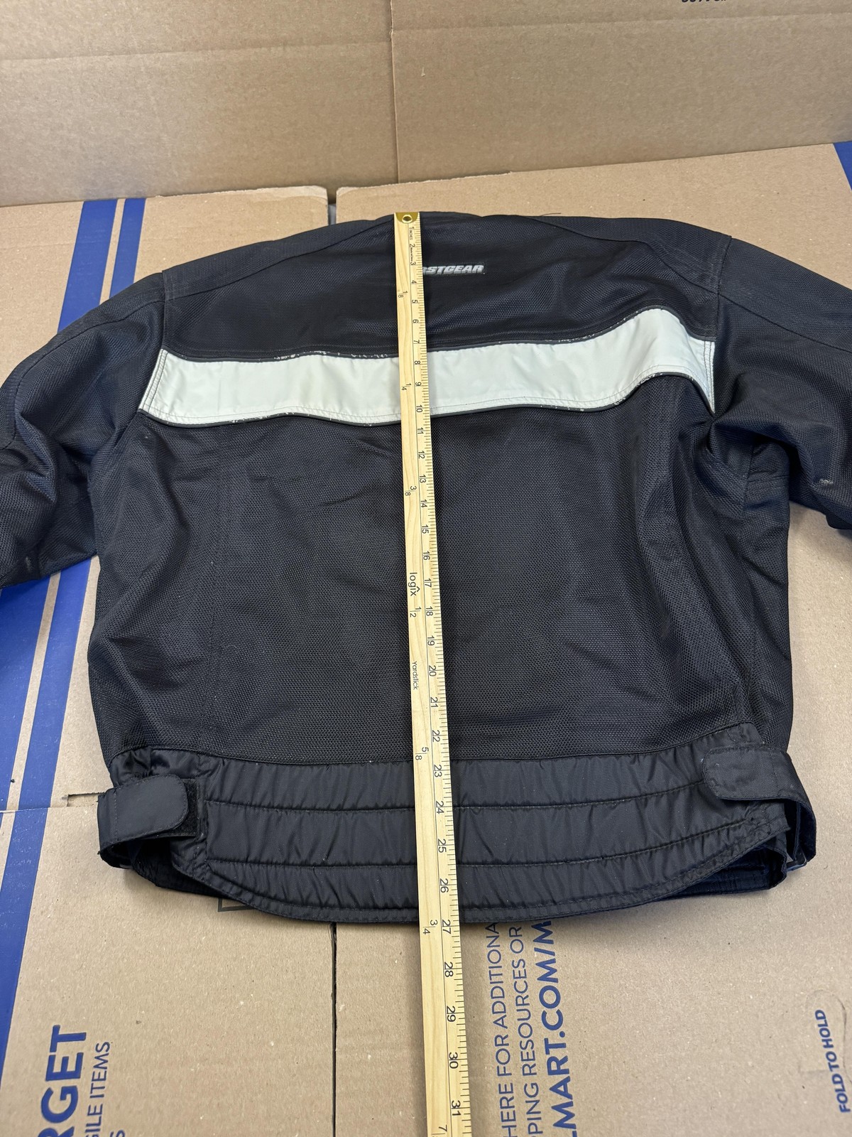 Firstgear Motorcycle Jacket Mens Large Black Mesh… - image 7