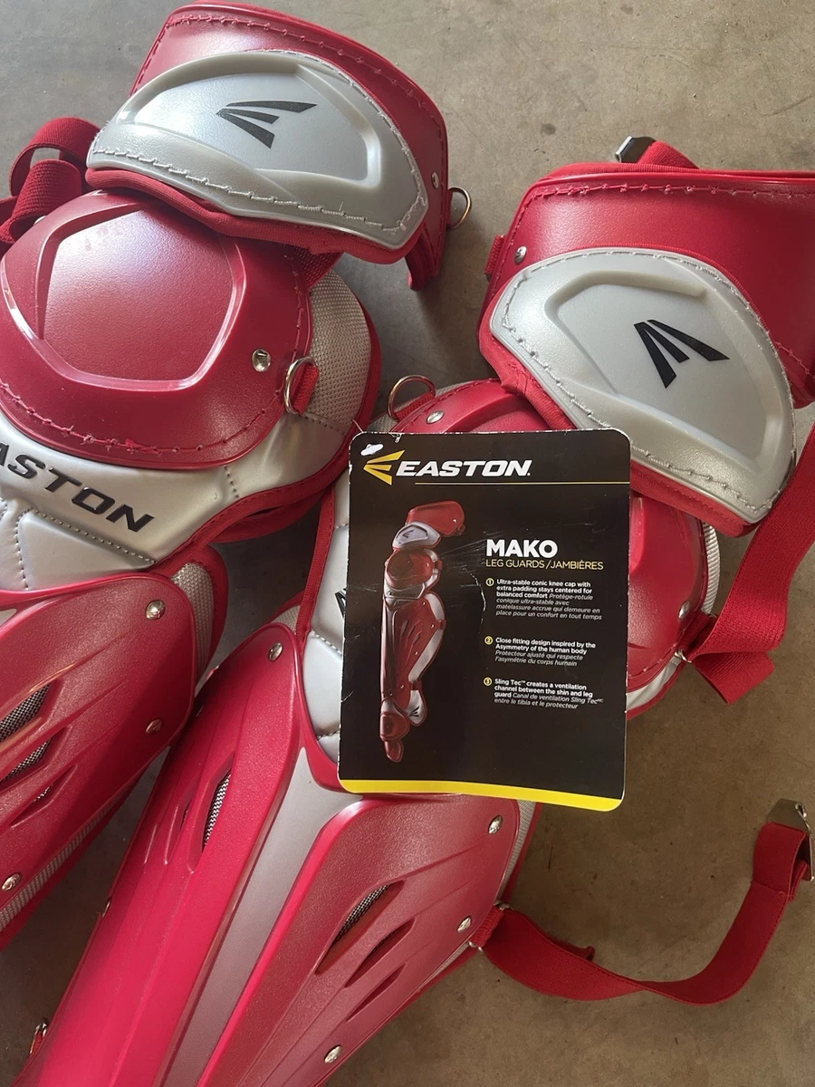 Lot Easton Protection Catcher 6 Pièces - Casque, Plastron, Jambières - 9-12 Ans