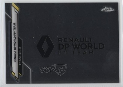 2020 Topps Chrome Formula 1 Team Logos Renault DP World F1 Team #116 15wb