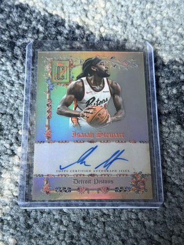 2025 Topps Signature Isaiah Stewart Base (RAW)