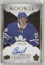 2016 Upper Deck Ice Exquisite Rookie Signatures 79/225 Nikita Soshnikov Auto 1o3