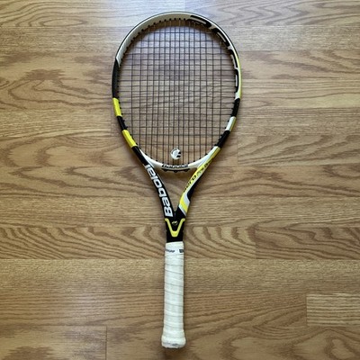 Babolat AeroPro Drive Tennis Racquet 100 in² Head, 4 3/8  Grip with Bag