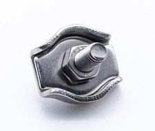 Wire rope simplex clamp A4 316 marine grade stainless steel 2mm 3mm 4mm 5mm