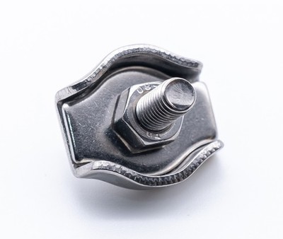 Drahtseil Simplexklemme A4 316 Marinequalität Edelstahl 2mm 3mm 4mm 5mm