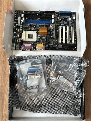 ASUS A7N8X Deluxe Motherboard See Pics If Board Matches
