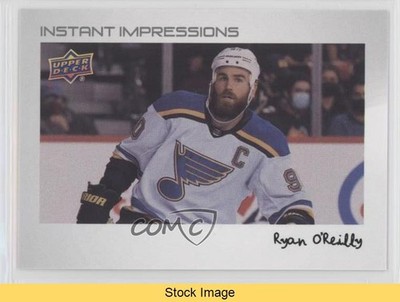 2022-23 Upper Deck Series 2 Instant Impressions Ryan O'Reilly #PZ-9 READ z6b