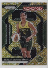 2024 Prizm Monopoly WNBA Millionaire Gold Shimmer /500 Skylar Diggins-Smith 0y8x