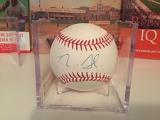 Nick Senzel Signed Rawlings MLB Baseball Autograph Auto PSA/DNA