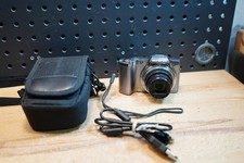  A Olympus SZ-12 14MP 24x Zoom Digital Camera Silver with Case and USB Cable