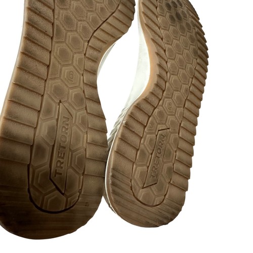 Tretron Women's Sneakers Beige Green Leather Athletic Rawlins Streetwear Size 6M - Picture 9 of 9