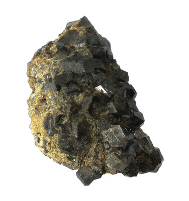Andradite Crystals in Matrix. Kara Mine. Hampshire Tasmania Australia (EA11396)