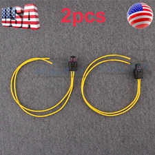 2x Front/Rear Side Marker Light Pigtail Connector Wires For 15-2022 Chrysler 300